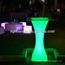 acrylic led bar tables